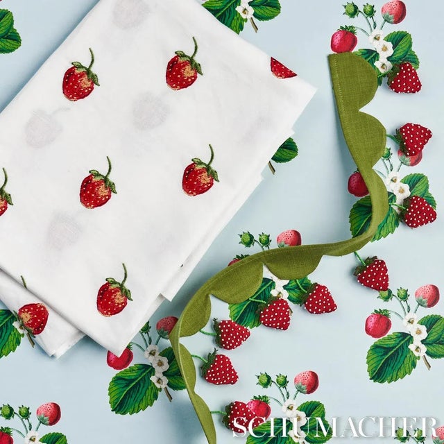 Not Yet Made - Made To Order Sample - Schumacher x Johnson Hartig Freshie Fresh Fabric in Ivory For Sale - Image 5 of 6