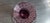 Modern Vintage Mikasa Modern Heavy, Cranberry Colored Crystal Vase For Sale - Image 3 of 7