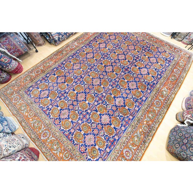Middle Eastern Hand-Knotted Bijar Rug For Sale - Image 10 of 18
