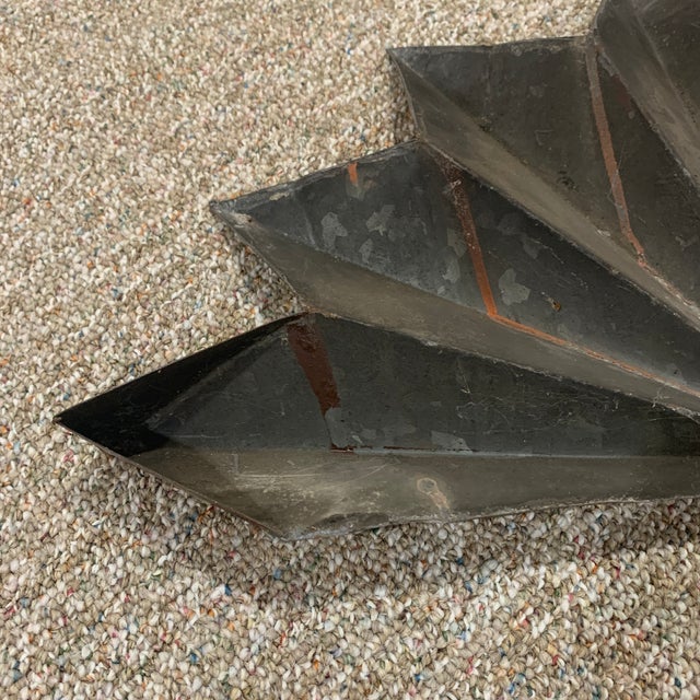 Metal Cut Tin Decorative Elements For Sale - Image 7 of 7