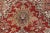 Early 20th Century Antique Persian Heriz Rug With Geometric Medallion Design in Red & Soft Colors For Sale In Atlanta - Image 6 of 12