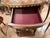 French Louis XV Inlaid Oval Side Table With Drawer, Brass Gallery & Lower Shelf For Sale - Image 4 of 9