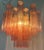 Pink Glass Tube Chandelier, Murano, 1970s For Sale - Image 11 of 18