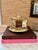 Brass Antique Brass Lidded and Footed Box- Brass Container For Sale - Image 8 of 8