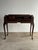 Antique Early 20th Century Queen-Anne Style Mahogany Writing Desk For Sale - Image 9 of 16