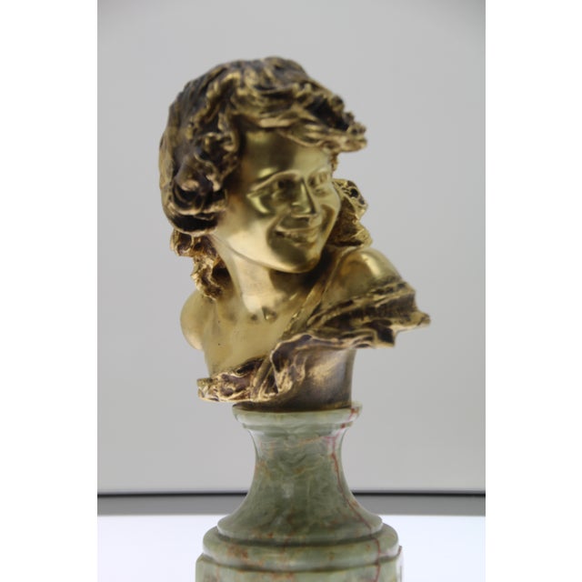 Jean Antoine Injalbert, The Laughing Child, 1890s-1910s, Bronze For Sale - Image 10 of 10