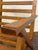 Mid Century Modern Oak Slat Construction Z Chair, Crawford Furniture For Sale - Image 9 of 14
