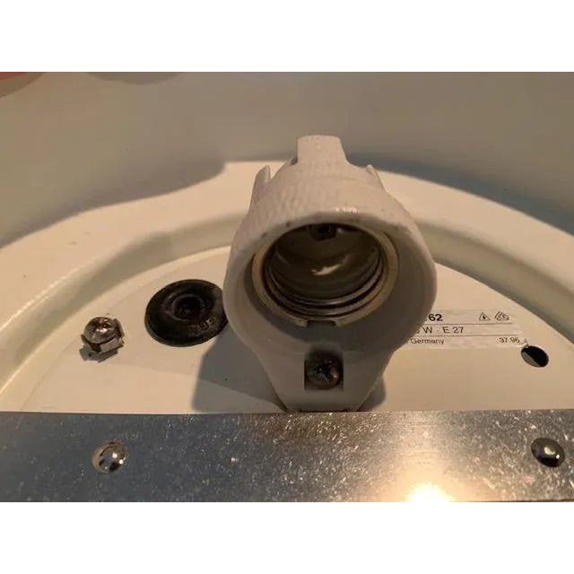 1970s 1970s Opal Glass Light Fixtures From Germany (Not Wired) For Sale - Image 5 of 8