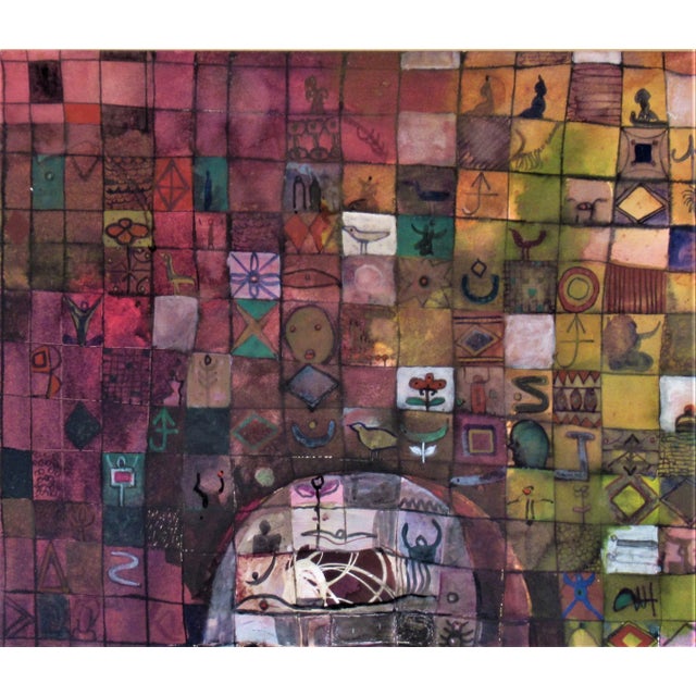 Early 21st Century Ahmed Abushariaa, Untitled, Circa2000 For Sale - Image 5 of 8