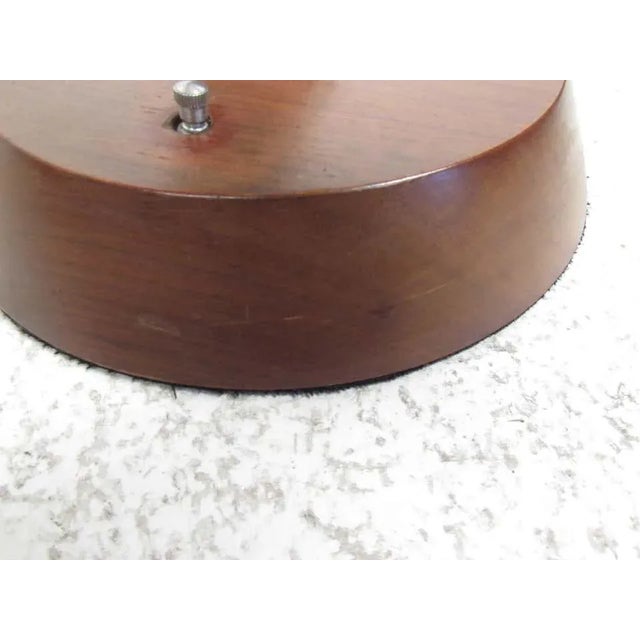 Wood Vintage Floral-Inspired Lamps - a Pair For Sale - Image 7 of 13