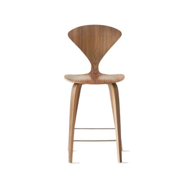 1950s Mid-Century Modern Bar Stool attributed to Norman Cherner, 1950s For Sale - Image 5 of 18