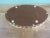 Vintage Metal Filigree Large Oval Mirror Vanity Tray Brass Finish For Sale - Image 11 of 18