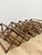 Vintage Dark Bamboo Twelve Bottle Wine Rack Coastal Boho Bar Accent For Sale In Tampa - Image 6 of 8