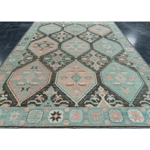 Turkish Oushak Rug 8'6" x 12'4" #20050 Explore a curated collection of hallway runners, wool rugs, and handmade...