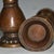 Pair of Vintage Chinese Solid Copper "Bulbous" Candlesticks With Lotus Bases - 879g For Sale In Los Angeles - Image 6 of 9