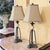 Pair of Uttermost Wrought Iron & Ceramic Sphere Table Lamps For Sale - Image 13 of 18