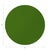 Contemporary Solid Moss Vegan Leather Round Cane Placemat, Set of 4 For Sale - Image 3 of 5