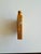 Asian Unusual Antique/Vintage Lac Burgaute Snuff Bottle – Ochre For Sale - Image 3 of 9