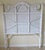 Pair Vintage C1980s Ornate White Wicker Twin Size Headboards For Sale - Image 16 of 18