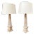 20th Century Marble Obelisk Table Lamps - a Pair For Sale