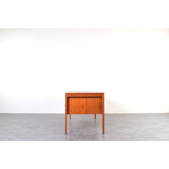 1960s Mid-Century Teak Executive Desk by Torbjørn Afdal for Bruksbo, 1960s For Sale - Image 5 of 18
