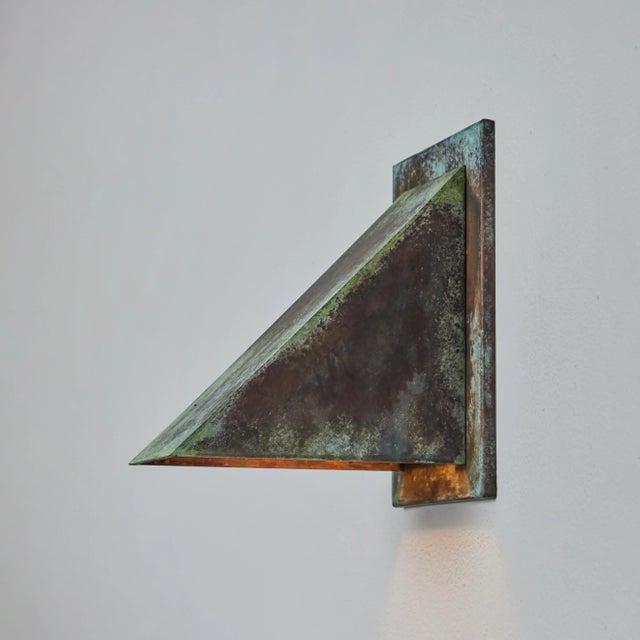 Jonas Bohlin 'Oxid' Darkly Patinated Outdoor Wall Light for Örsjö For Sale In Los Angeles - Image 6 of 12
