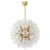 German Sputnik Chandelier with Snow Glass Balls by Doria, 1970s For Sale - Image 14 of 14