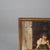 Brown Antique Oil on Board Painting of a Girl in a Window, Signed, C1900 For Sale - Image 8 of 9