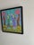 Folk Art Original Acrylic Folk Art Painting From Renowned Key West Artist 'Reaching for the Sky' For Sale - Image 3 of 9