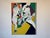 1960s Large Vintage Helen Stein “Pieta” – Expressionist Abstract Acrylic on Canvas Painting (Signed) For Sale - Image 5 of 12