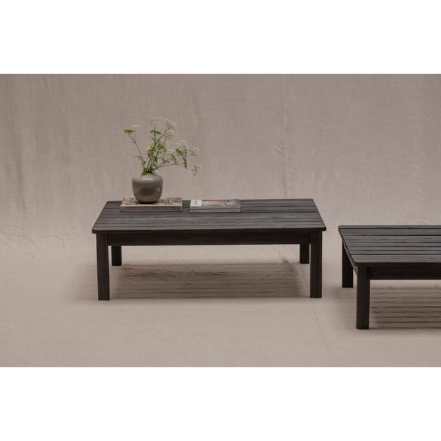 Mid-Century Dutch Lattenbank Coffee Tables, 1960s, Set of 2 For Sale - Image 4 of 12