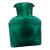 Emerald Green Blenko Glass Bottle For Sale