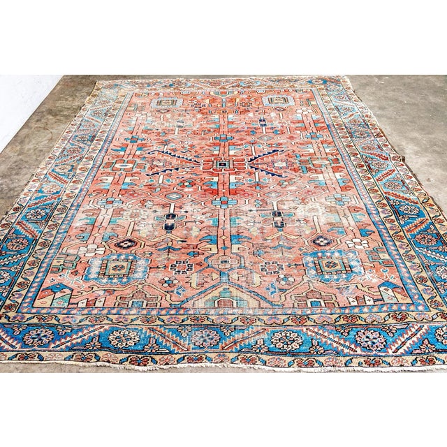 19th Century Serapi Heriz For Sale In New York - Image 6 of 12