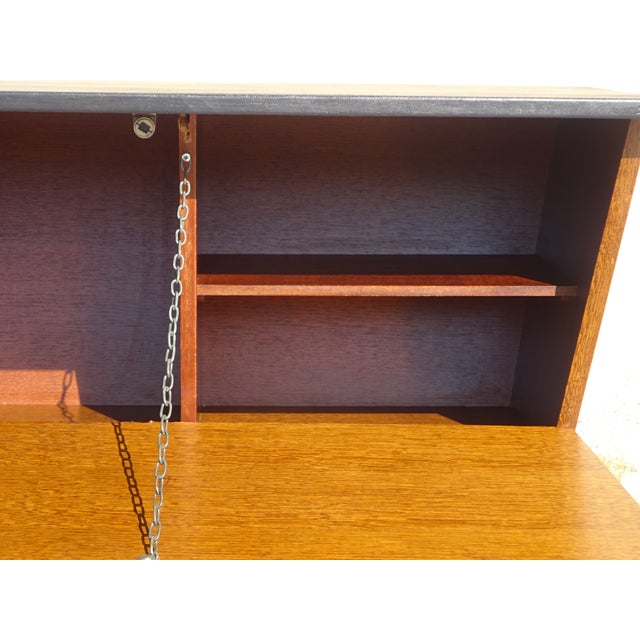 1980s Bin-Shaped Cabinet on Wheels, 1980s For Sale - Image 5 of 18