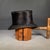 Victorian Antique Beaver Skin Top Hat c.1890-1920 For Sale - Image 3 of 8