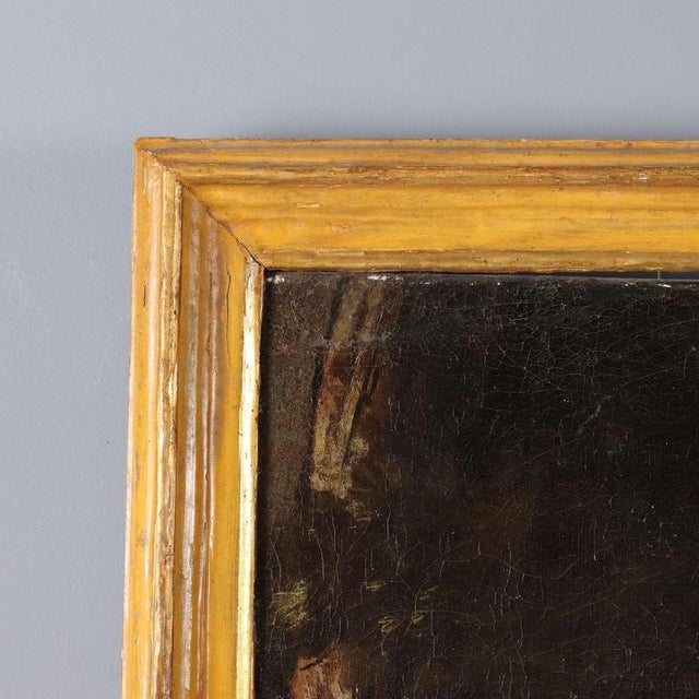 Hunting Scene, 1700s, Oil on Canvas, Framed For Sale - Image 9 of 12