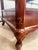 Brown Pair of Vintage Bassett Glass Top Cherry End Tables With Drawers For Sale - Image 8 of 10