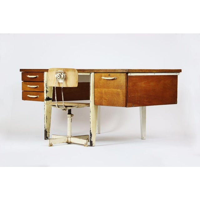 BS Standard Desk by Jean Prouvé, 1940s For Sale - Image 14 of 14