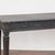 Swedish Gustavian Style Black Painted Console Table (Reproduction) For Sale - Image 9 of 12
