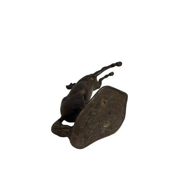Bronze Sculpture of Horse, 20th Century For Sale - Image 5 of 6