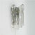 Vintage Ice Glass Wall Lights by J. T. Kalmar for J.T. Kalmar, 1970s, Set of 3 For Sale - Image 8 of 14