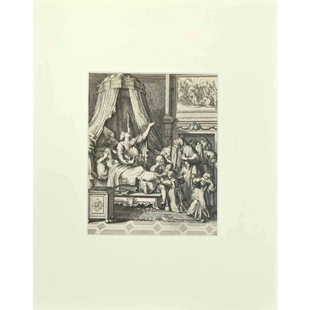 Romeyn de Hooghe, La Manière de se Bien Preparer à La Mort, Etching, 1700 For Sale - Image 3 of 3