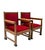 Art Deco Lounge Chairs in Oak and Velvet by Architect Schubad, 1920s, Set of 2 For Sale - Image 9 of 16