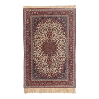 Vintage Persian Isfahan Rug, 06'07 X 10'03 For Sale