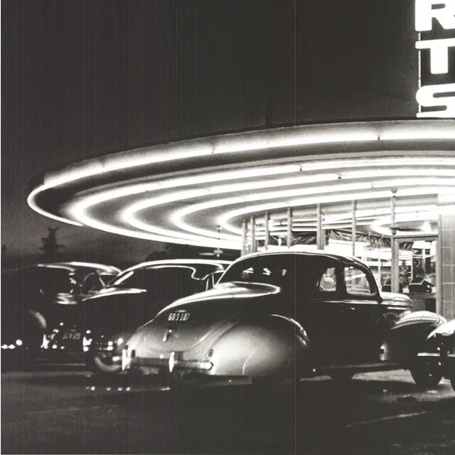 Modern 1997 Nina Leen 'Neon Drive-In Diner' Offset Lithograph For Sale - Image 3 of 4