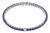 Natural 18k Gold Sapphire 2.74ct & Diamond 0.45ct Bracelet For Sale