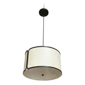 Mordern Paul Ferrante Bronze Patinated Pendent Chandelier