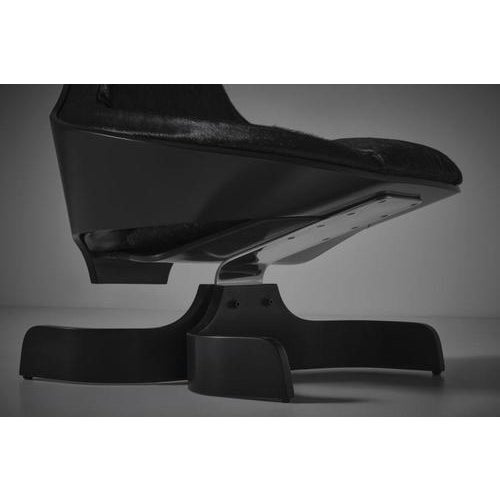 Wood Model 1001 Sella Armchair by Joe Colombo, Italy, 1963 For Sale - Image 7 of 12