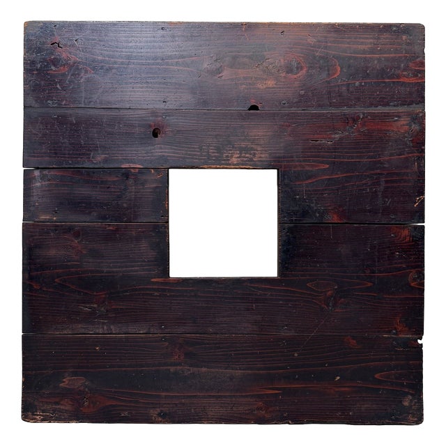 Antique Japanese Wooden Hibachi Frame, 1900s For Sale