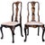 In beautifully proportioned and detailed early Georgian style, these chairs are very well made and decorated with gilded...
